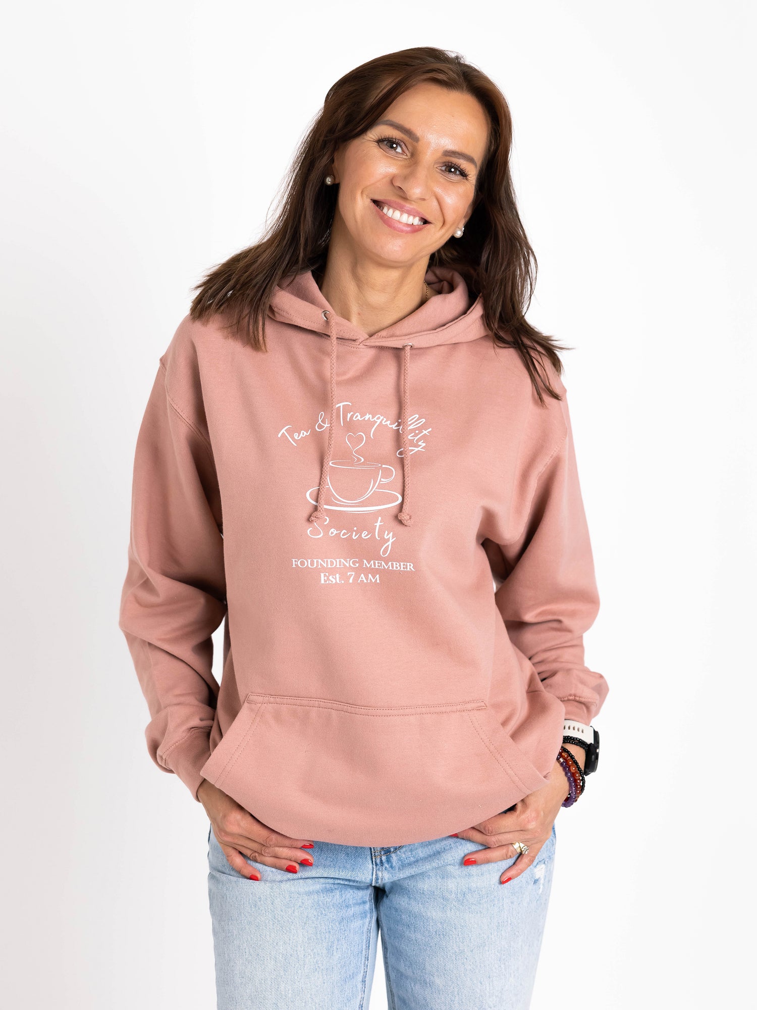 COMING SOON: Women's Relaxed Fit Hoodie - "Tea & Tranquillity"