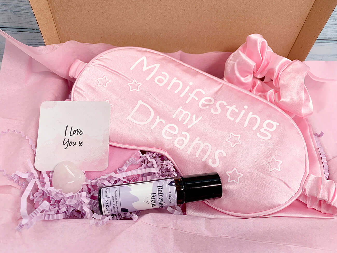 Essential Oils Relaxation Gift Set - "Manifesting My Dreams"