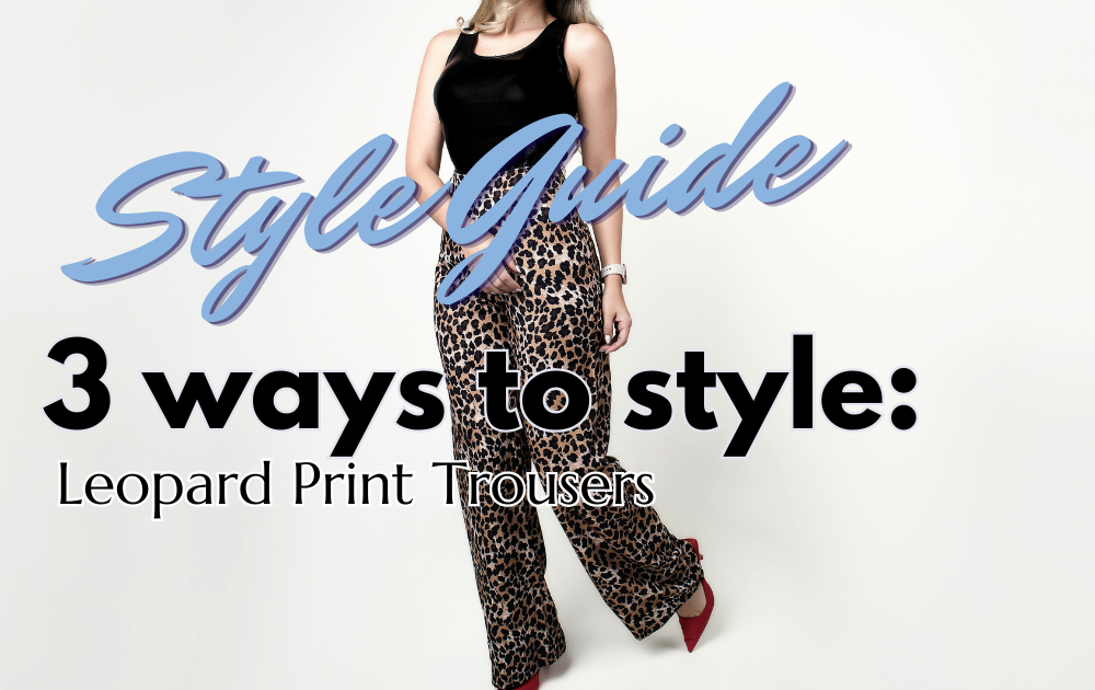 How to Style: Leopard Print Trousers