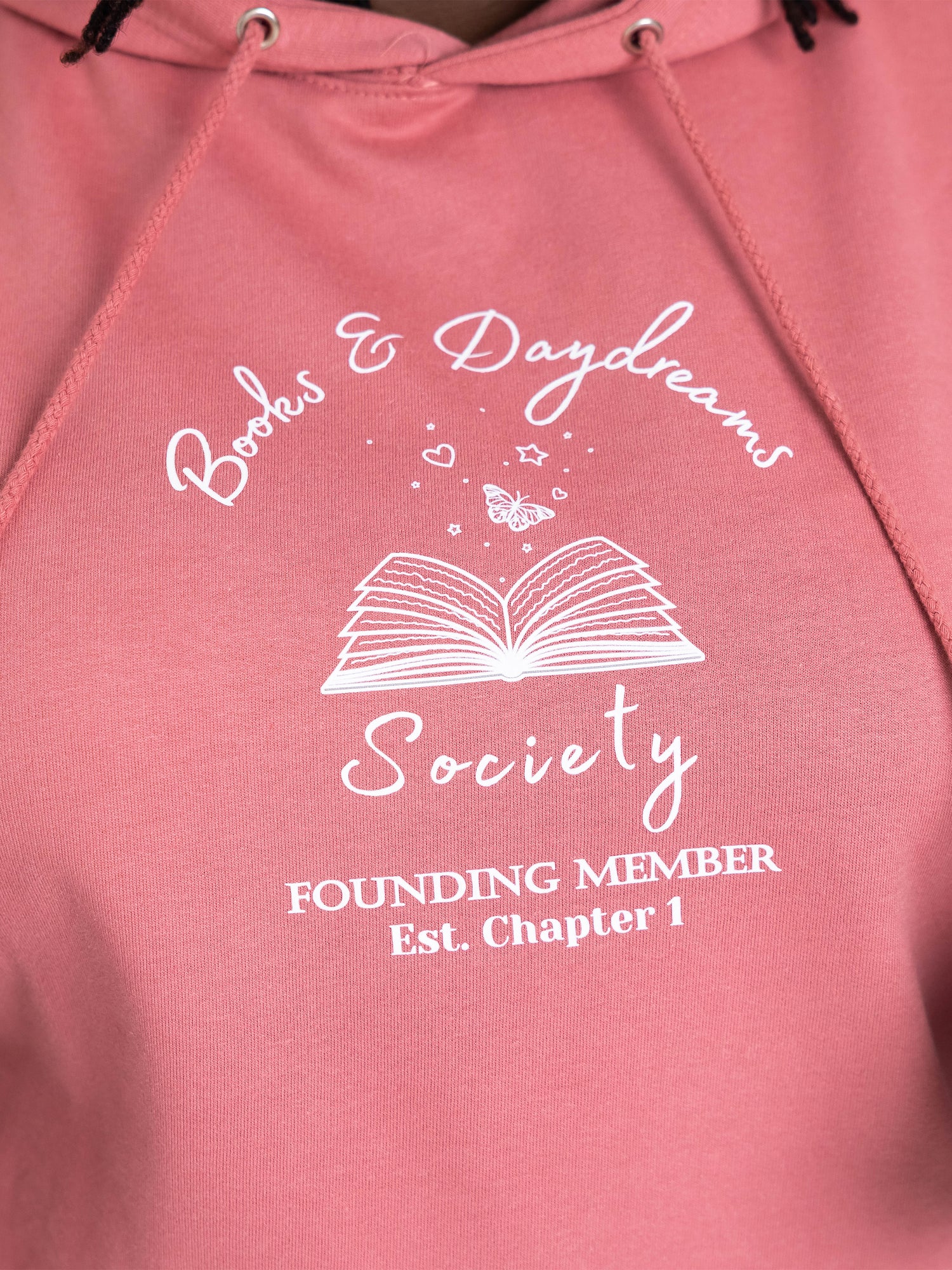 COMING SOON: Women's Book Lover Relaxed Fit Hoodie - "Books & Daydreams"