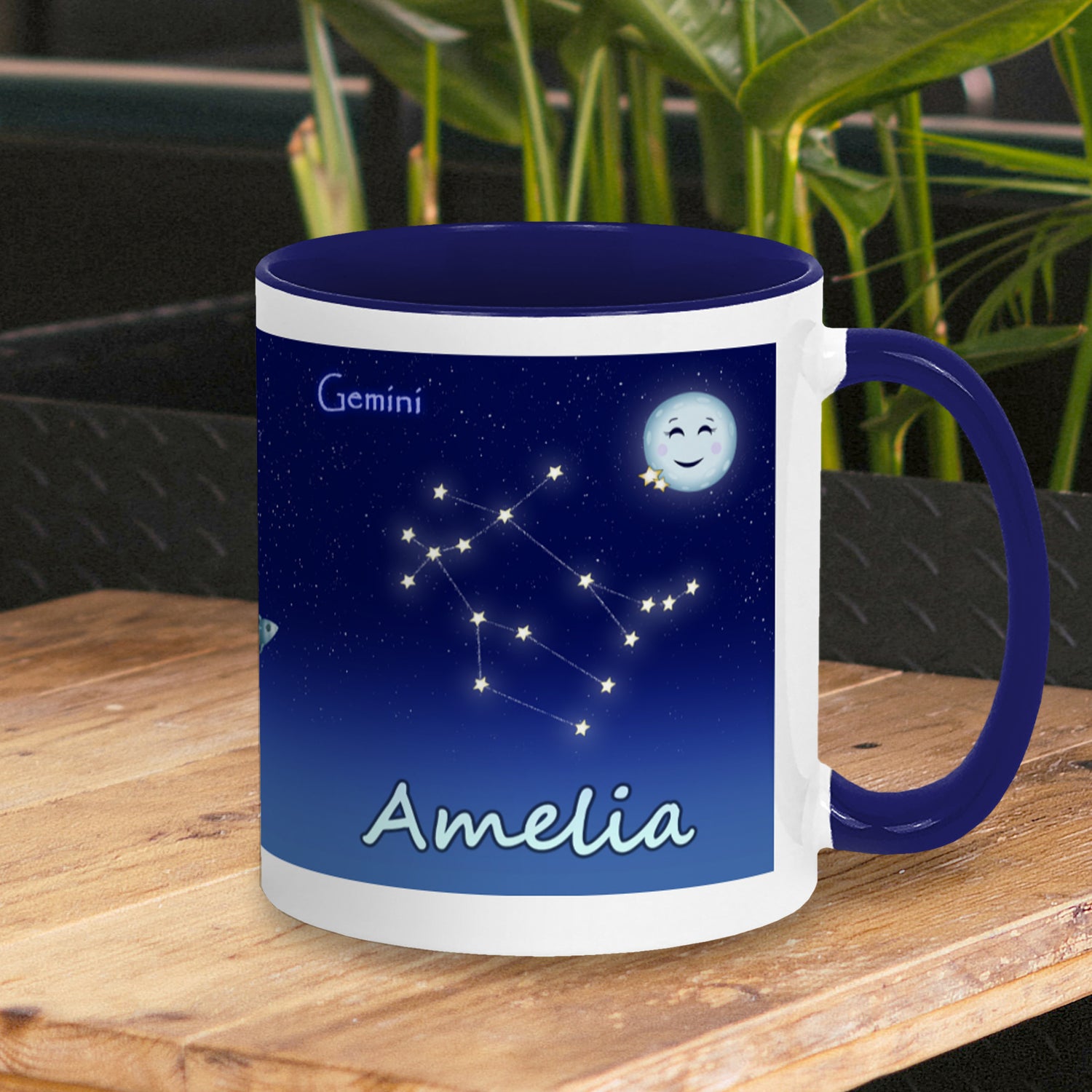 Personalised "Star Sign" - 2-Tone Mug