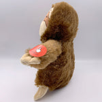 Sloth Plush Toy side view of stuffed animal teddy. The best christmas gift for babies and toddlers. Musical plush toy 