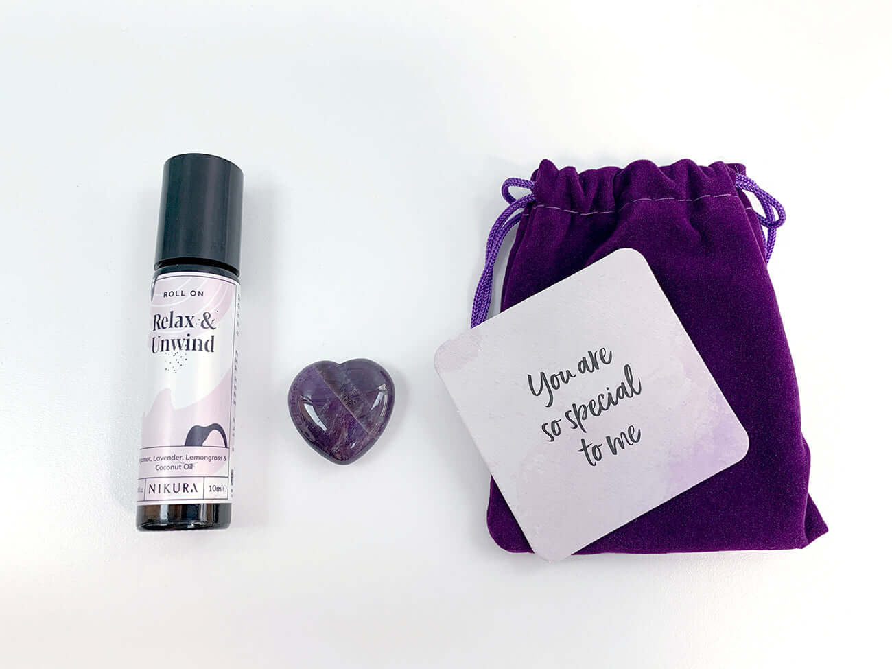 Essential Oils Relaxation Gift Set - "Shh... Meditating"