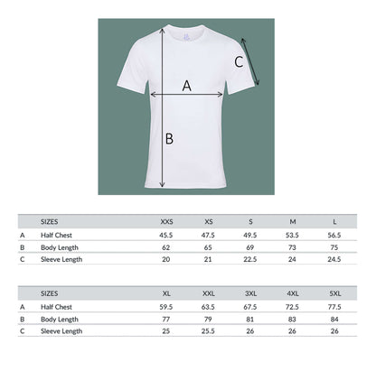Size chart Unisex essentials 100% organic cotton short sleeve top. Crew neck relaxed fit t shirt